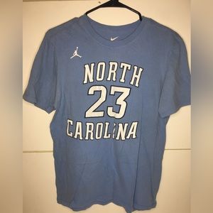 Air Jordan North Carolina Blue 23 T-Shirt Men’s Medium